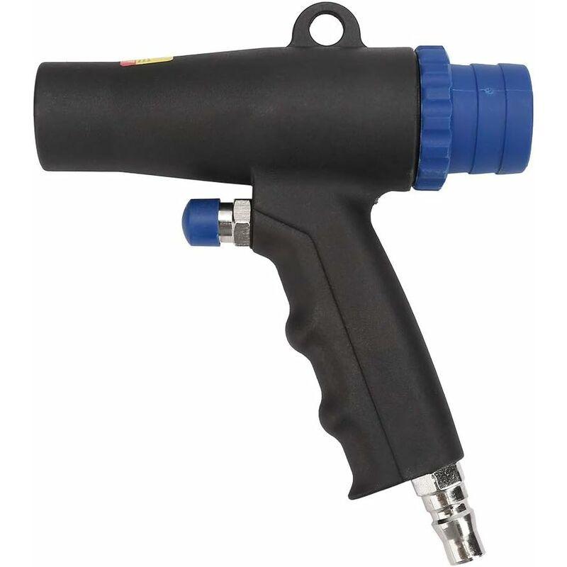 Air Blower Vacuum Gun Pneumatic Vacuum Kit - Dual Function Blower Vacuum Gun, Air Suction Blower Vacuum Gun, Including Bags, Tubes and Accessories.