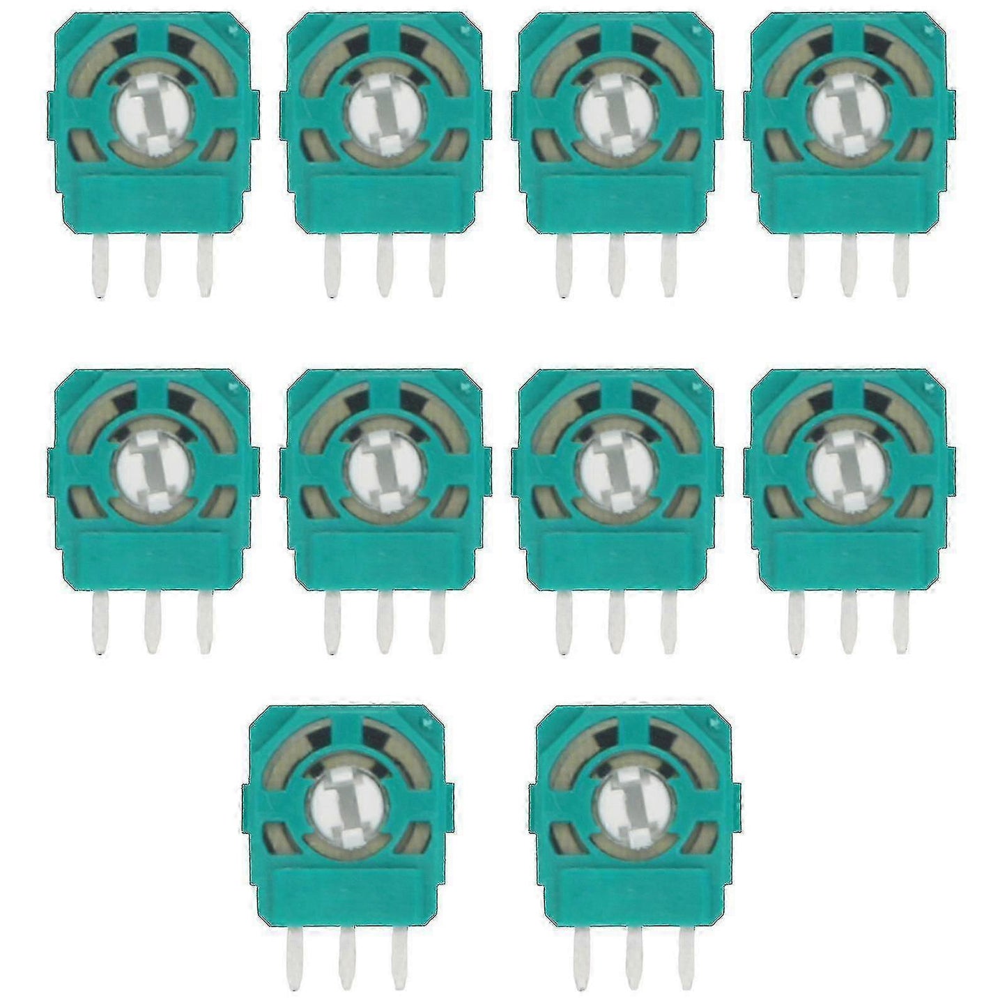 10 Pieces PS5 Handle Control Adjustable Potentiometer 2k3 Resistor P5 Telemetry Repair Parts.