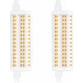 20W 118mm R7s Dimmable LED bulb, Daylight 4000K, 2200lm, 2 pcs - Equivalent to 200W Halogen, Energy Class A+