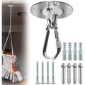Stainless Steel Ceiling Mount, 500kg Capacity, 180Â° Rotation, Suspension.