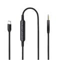 USB-C to 2.5mm Male Cable for QC25/QC35/QC35II/QC45 Headphones with Microphone.