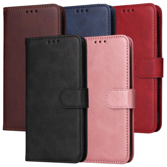 SKALO Samsung S25 Ultra PU Leather Wallet Case - Multiple Colors Blue_max Blue.