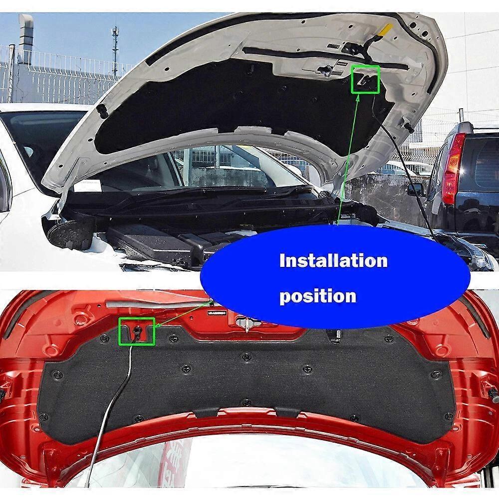 Compatible with Nissan Qashqai j11 NV200 Bonnet Rod Support Holder Clip Clamp Bracket.