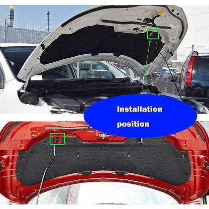 Compatible with Nissan Qashqai j11 NV200 Bonnet Rod Support Holder Clip Clamp Bracket.