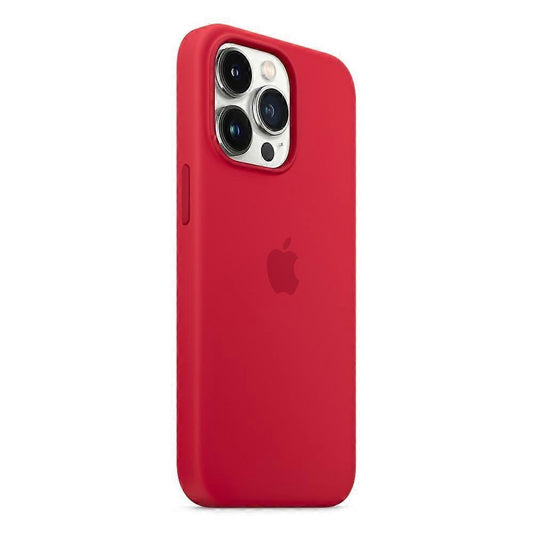 Compatible with iPhone 14 Pro Case Compatible with MagSafe Liquid Silicone Phone Case [Induction Popover]- Perfect Red_MGF Red.