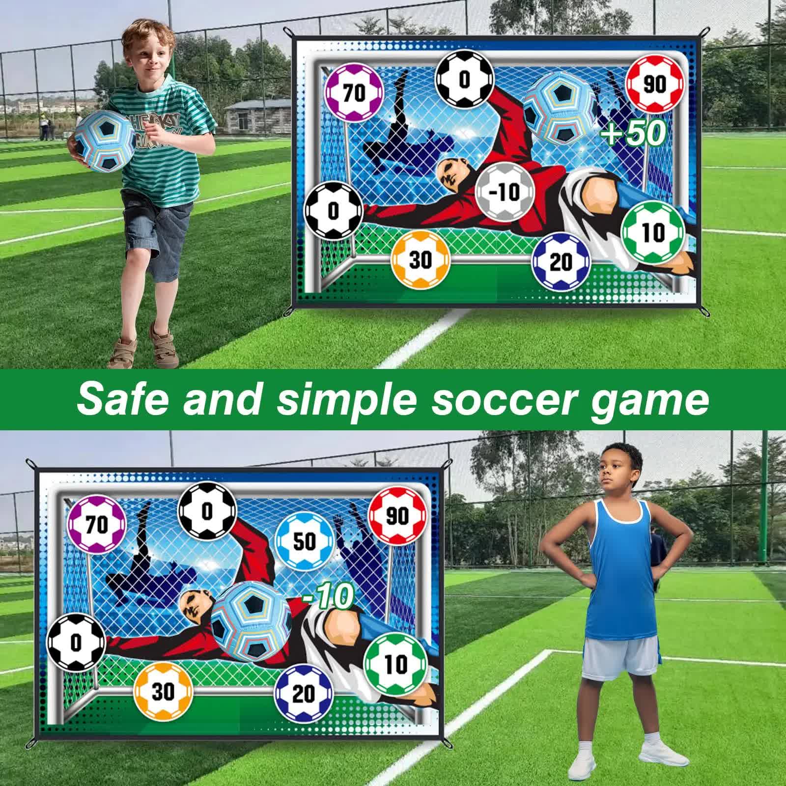 150cm Football Play Mat Set Outdoor Indoor Football Toys.