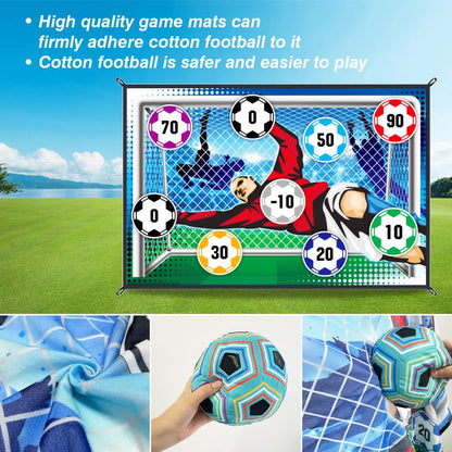 150cm Football Play Mat Set Outdoor Indoor Football Toys.