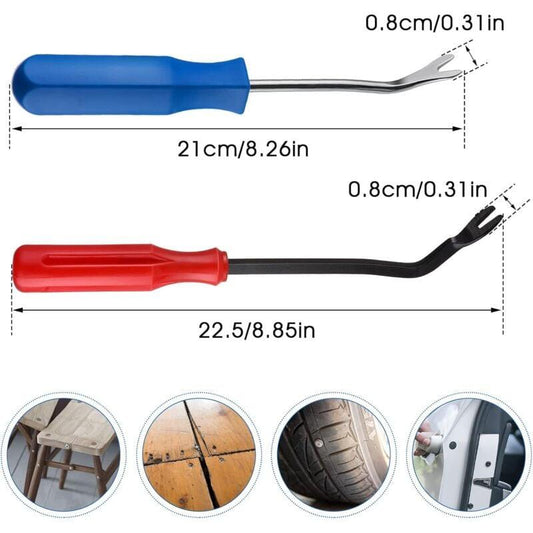 Furniture Staple Removal Tool, Staple Remover Heavy Duty Remover Nail Puller Removal Tool Furniture Nail Remover (2 pcs).