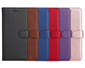 SKALO Xiaomi Redmi A5 4G PU Leather Wallet Case - More Colors_MGF Red Red