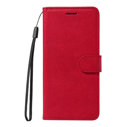 SKALO Xiaomi Redmi A5 4G PU Leather Wallet Case - More Colors_MGF Red Red