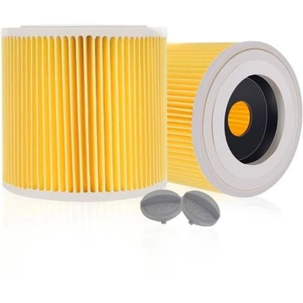 2-pack filter cartridge for KÃ¤rcher WD3 Premium, NT20/1 NT30/1 NT38 - Filters - Replacement filters for KÃ¤rcher vacuum cleaners.