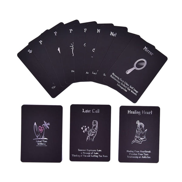 54 Island Time Wellness Love Oracle Cards Tarot Cards Divination 1 pc Main Image