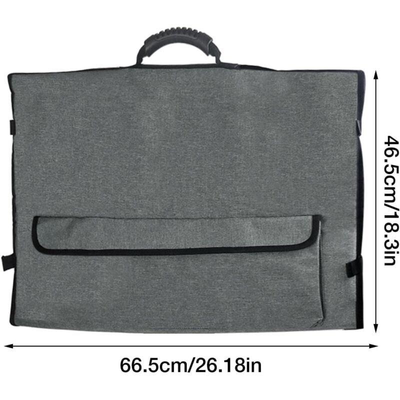 Monitor Carrying Case, Protective Storage Bag with Carrying Handle, Compatible with 24 to 27-inch Desktop Computer Monitors and Accessories.
