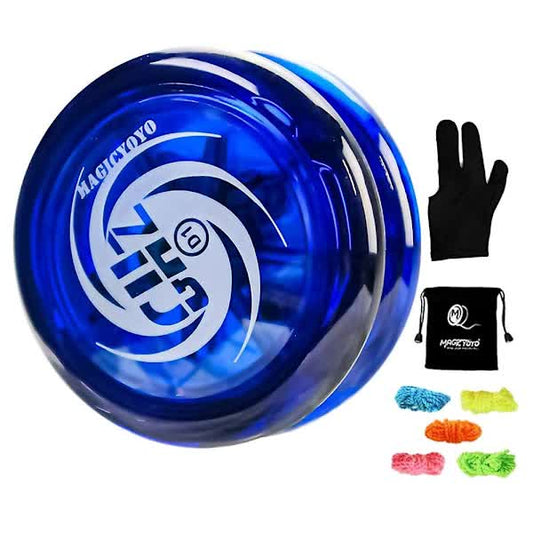 Professional Responsive Yo-Yo with Bag, Strings & Gloves for Beginners.