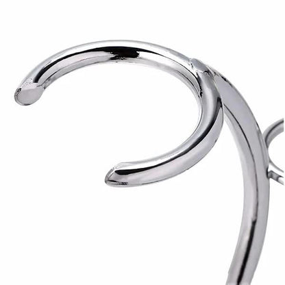 Razor and brush holder, razor stand, razor holder, shaving brush holder made of stainless steel, for storing razors and shaving brushes