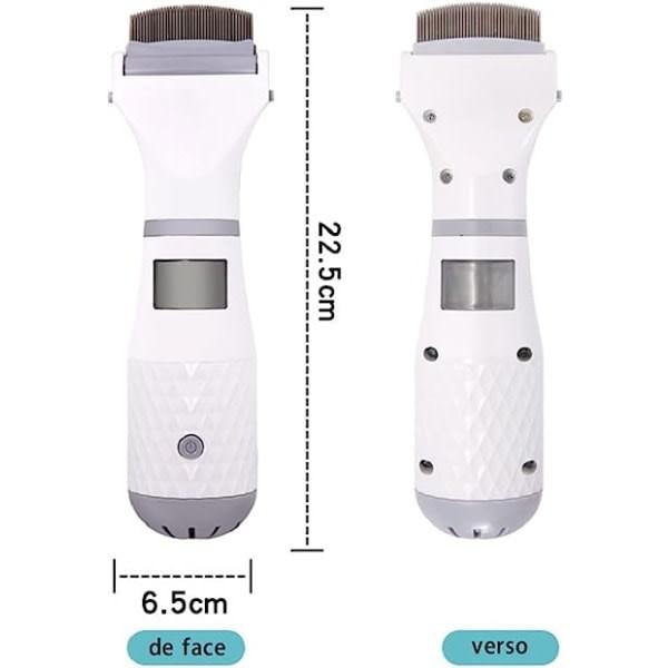 Electric Lice Comb, Vacuum Cleaner with Three Filters for Kids and Pets, Professional Lice Cleaning Tool.