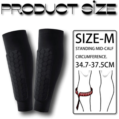 Football Protectors for Children, Shin Guards, Football Socks M.