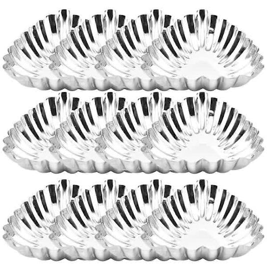 20 pcs stainless steel egg molds, decorative baking molds, muffin molds, kitchen molds