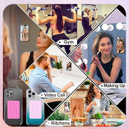 5pcs Silicone Suction Cup Phone Case Mount, Silicone Phone Suction Cup Plate, Non-Slip Suction Cup Phone Mount, Sticky Phone Case for Walls_yux.