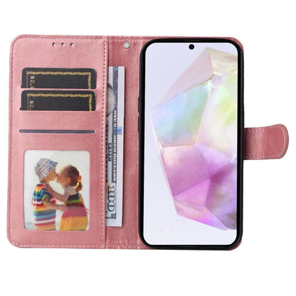 Compatible with Samsung A56 5G Compatible PU Leather Wallet Case - More Colors Pink.