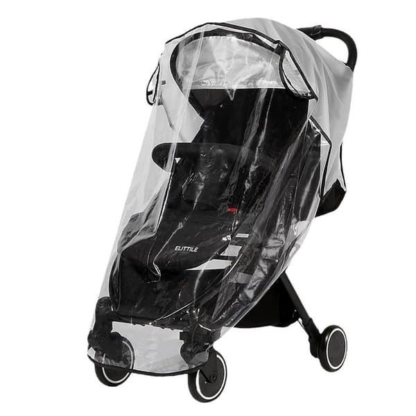Universal Stroller Rain Cover, 5-in-1 Cover - Transparent Rain Cover for Stroller.