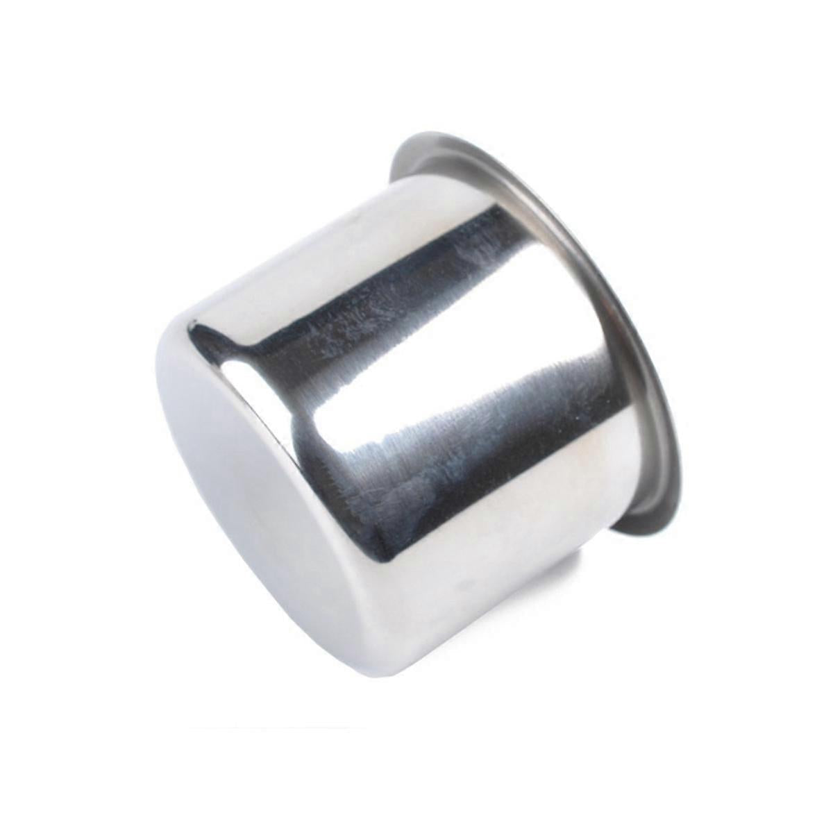 4pcs Universal Marine Boat Cup Holder 68X55mm Stainless Steel Drop-in Drink Holder for Poker Table Sofa_yux.