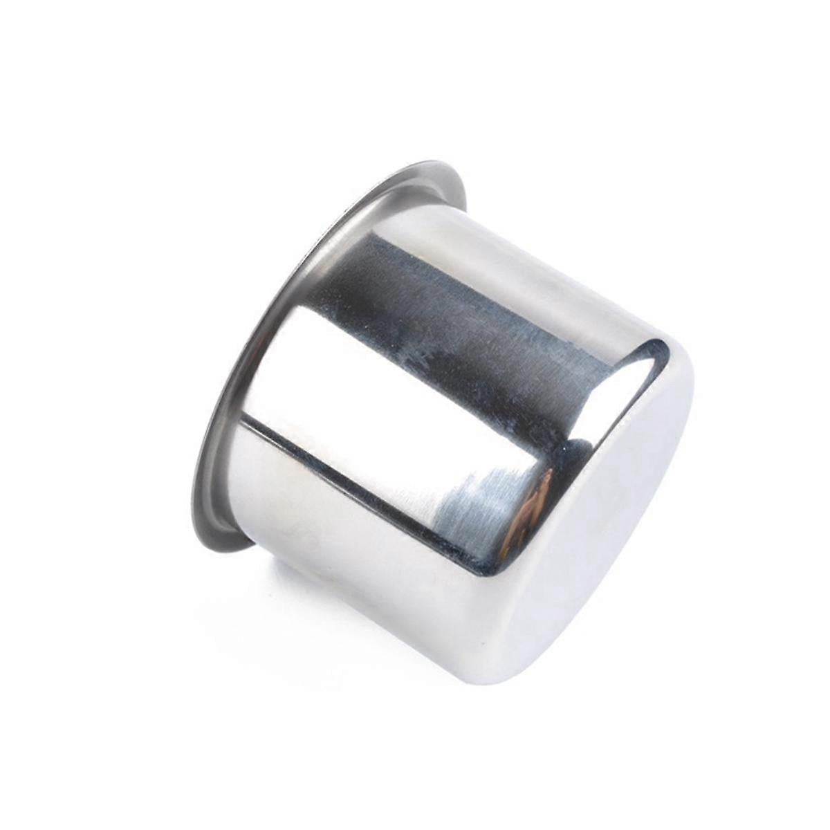 4pcs Universal Marine Boat Cup Holder 68X55mm Stainless Steel Drop-in Drink Holder for Poker Table Sofa_yux.