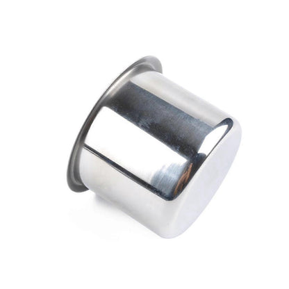 4pcs Universal Marine Boat Cup Holder 68X55mm Stainless Steel Drop-in Drink Holder for Poker Table Sofa_yux.