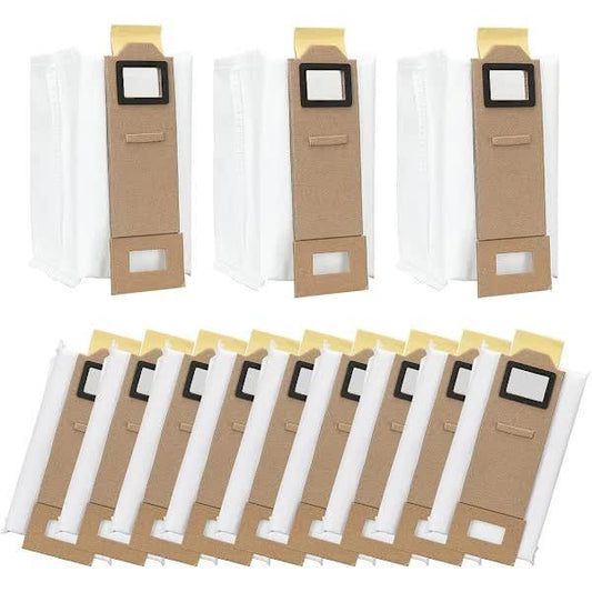 12 Vacuum Cleaner Bags for Roborock S7 S7 Plus S7 Max T7s T7s Plus, Replacement-Xin.