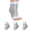 Pairs Neuropathy Socks, Soothing Socks for Neuropathy Pain, Tendinitis Compression Socks, Plantar Fasciitis, Neuropathy - White - L XL