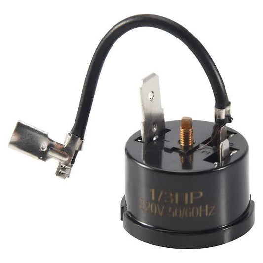 [CA] Compressor Thermal Overload Protector for Hx1/3HP Refrigerator Black.