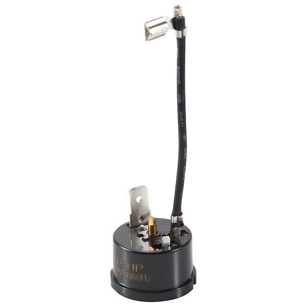 [CA] Compressor Thermal Overload Protector for Hx1/3HP Refrigerator Black.