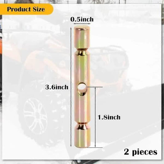 pcs Pro Scissor Pins Compatible with Polaris ATV Snow Plows Glacier, Replacement.