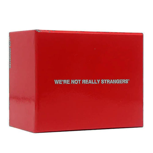 We're Not Really Strangers Card Game - An interactive card game for adults and icebreaker.