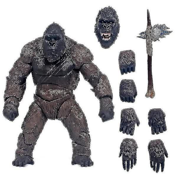 2021 King Kong Vs Godzilla Gorilla Monster Model PVC Animal Figures Toy Birthday.