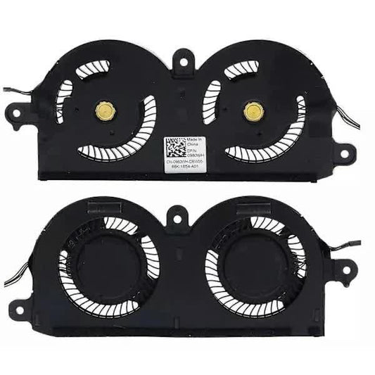 pc CPU Cooling Fan for Dell XPS 13 9370 9380 Series Laptop Replacement Parts.