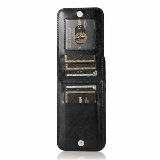 iPhone 13 Mobile Case Card Holder 6CK Retro V3 Black_yux.