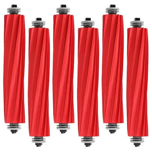 6-pack rubber brushes for Qrevo S/MaxV/Pro/Plus, Q series, S7 series, series, 35A vacuum cleaner parts.