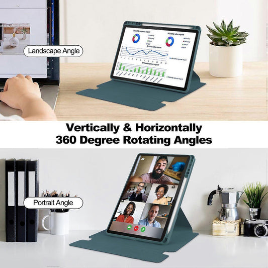 Case for Lenovo Tab M11/Xiaoxin Pad 11 2024 PU+Acrylic Tablet Stand Cover with Bluetooth Keyboard Multicolor Style C Multicolor Style C_max Multicolor Style C.