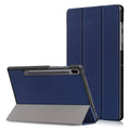 Galaxy Tab S6 Leather Case with Three Flaps.
