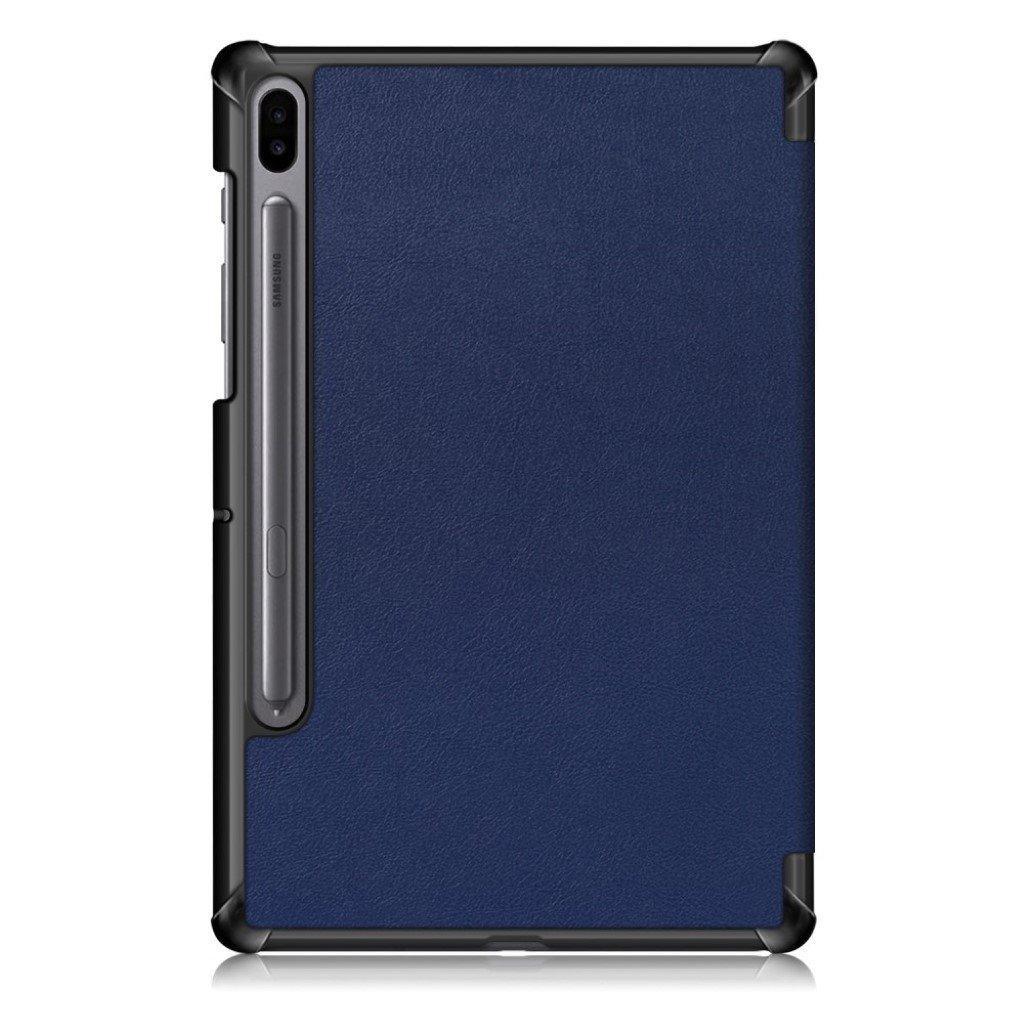 Galaxy Tab S6 Leather Case with Three Flaps.