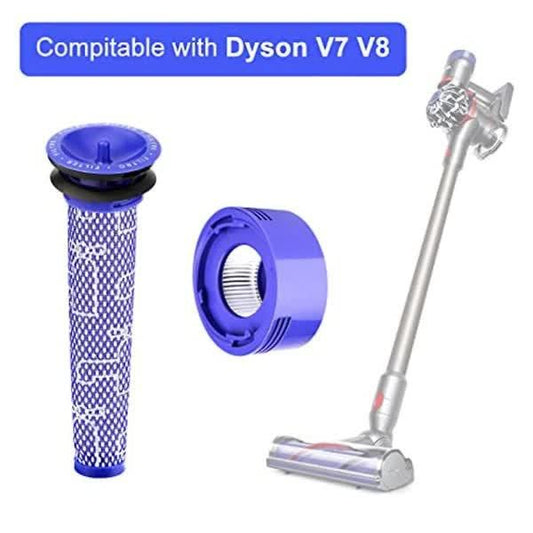 Replacement Filter Pack for V7, V8 Animal and V8 Absolute Cordless Vacuum Cleaners Hepa Filter Ers.