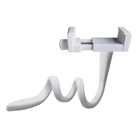 Universal Baby Monitor Holder Longer White Flexible Silicone Baby Camera Tripod.