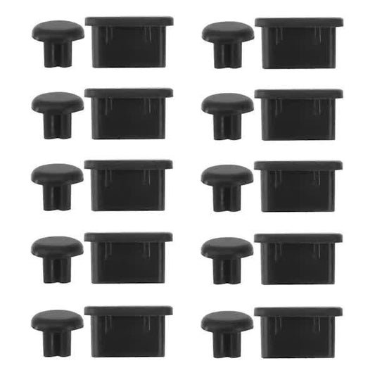 ãPPã10 Pairs Small Phone Port Dust Cover Earphone Jack USB C Dust Cover Smartphone Dust Cover USB C Connector.