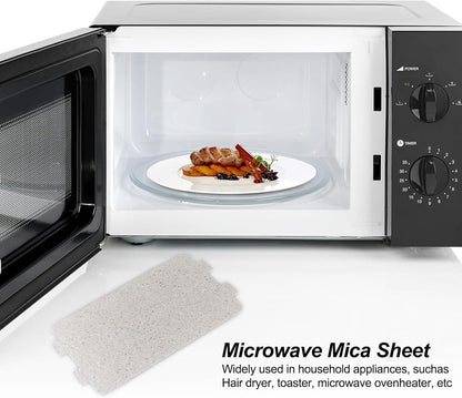 pcs Mica Plate Microwave Waveguide Protector Mica Plates 6.4Ã11.7cm Microwave Mica Plate Sheet Replacement Repair Accessories_ma.