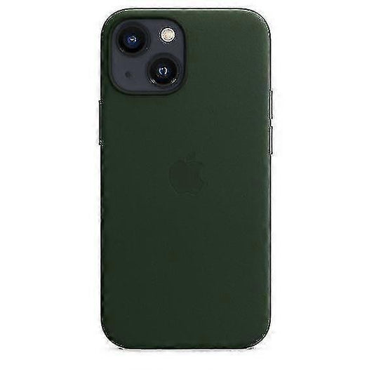 Leather Case for iPhone 13 Mini with Magsafe Sequoia Green_max Sequoia Green.