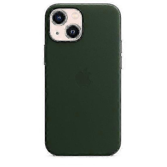 Leather Case for iPhone 13 Mini with Magsafe Sequoia Green_max Sequoia Green.