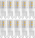 10pcs G9 2W 16LED Mini LED Bulbs, Ceramic Base, Eye Protection, Dimmable Design, Energy Saving Equivalent to 30 Watt Halogen