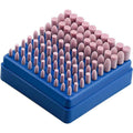 100pcs Abrasive Polishing Mounted Stone Rotary Tool Grinding Wheel for Dremel Rotary Tool 3mm Shank..DEBUNS.