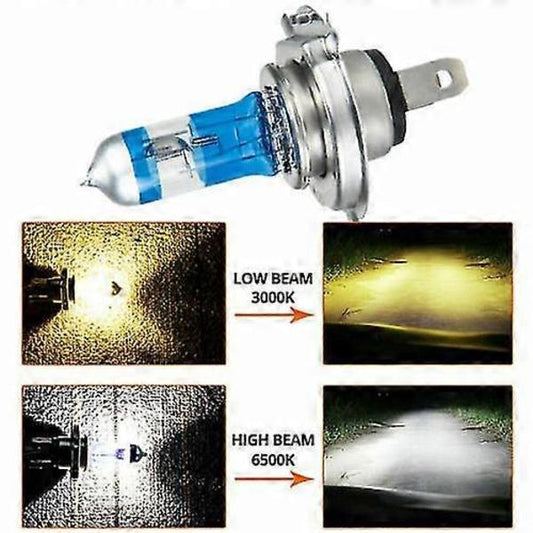 10x H7 100w 8500k Xenon White Halogen Bulbs Power Hid Bulbs 12v Car Lamps.